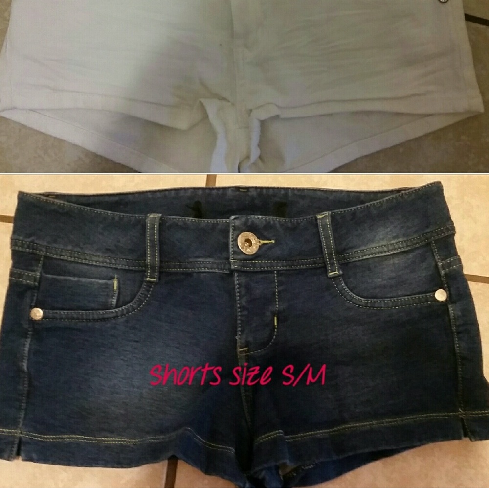 Short jean shorts